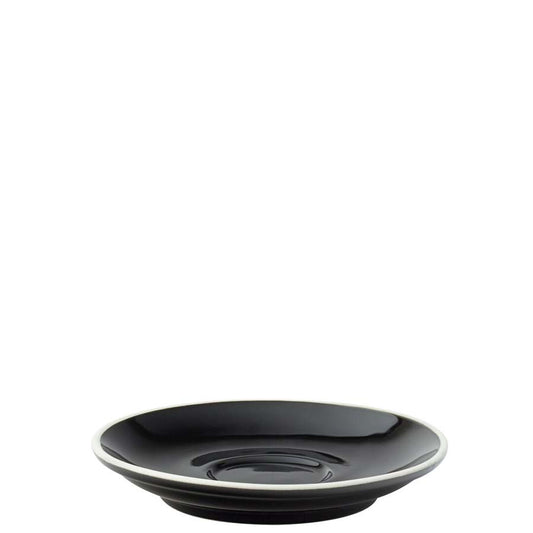 Utopia Barista Espresso Black Saucer 4.5in 11.5cm Pack of 12