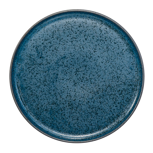 Artisan Tempest Vitrified Stoneware Blue Round Side Plate 16cm Pack of 6