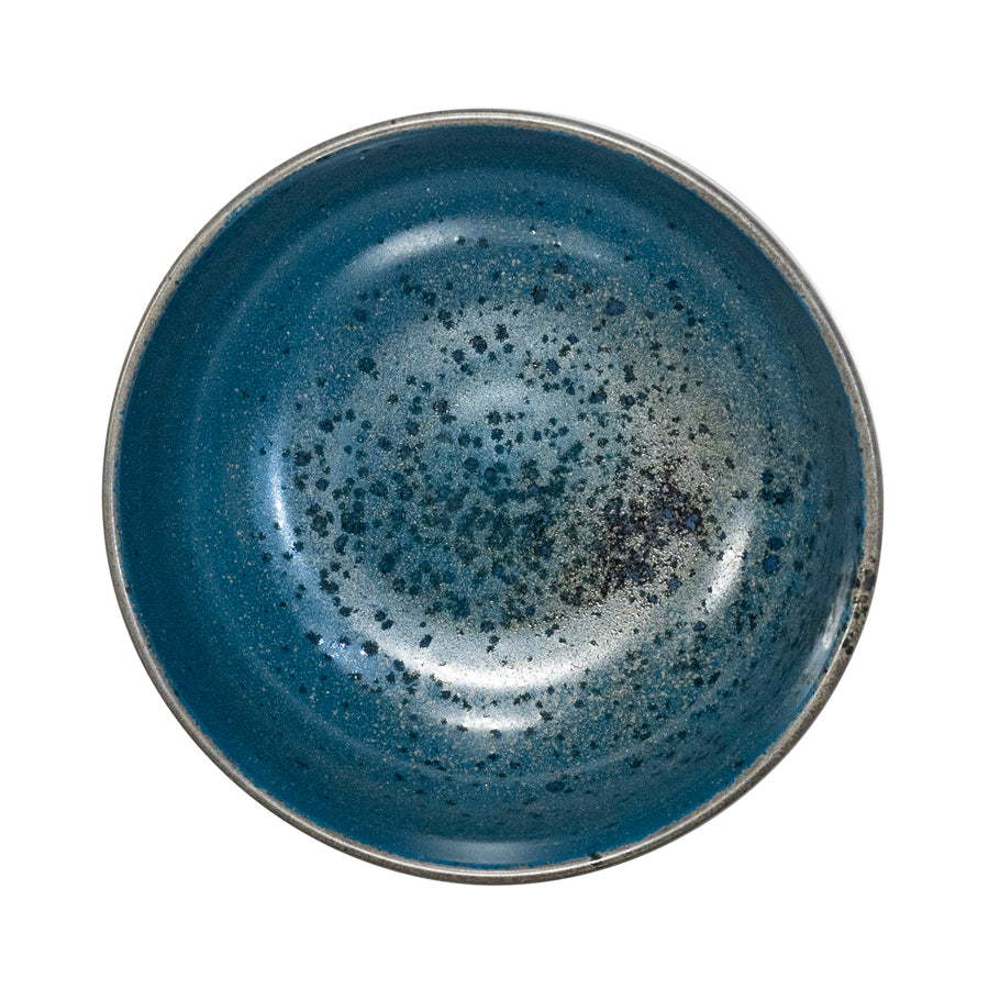 Artisan Tempest Vitrified Stoneware Blue Round Bowl 12cm Pack of 6