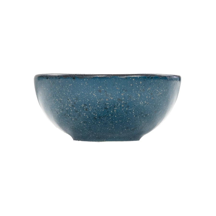 Artisan Tempest Vitrified Stoneware Blue Round Dip Bowl 2.5oz Pack of 6