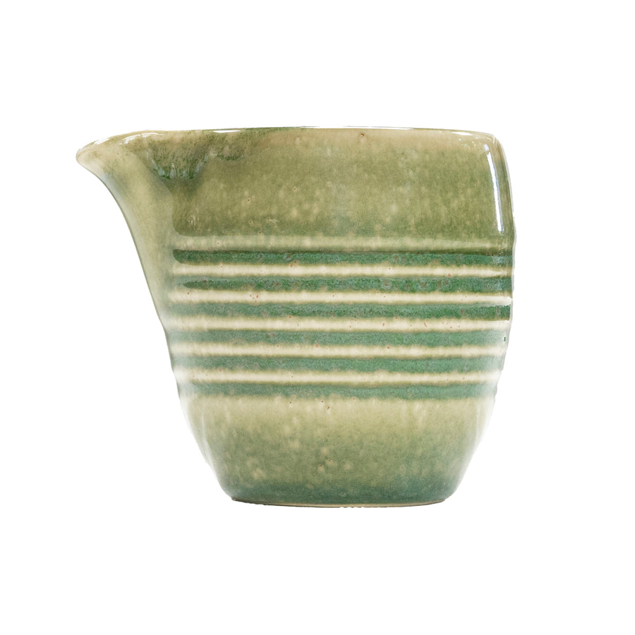 Artisan Heligan Vitrified Stoneware Green Jug 2.5oz Pack of 6