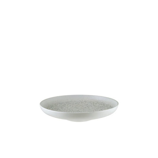 Bonna Lunar White Porcelain Hygge Round Pasta Plate 25cm Pack of 6