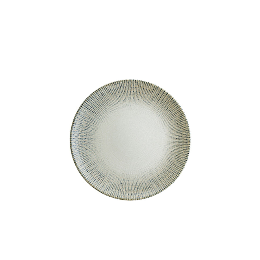 Bonna Sway Porcelain Gourmet Round Flat Plate 21cm Pack of 12