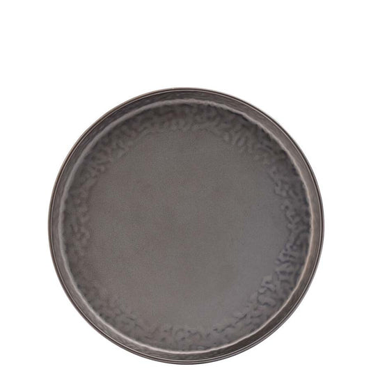 Utopia Midas Pewter Walled Plate 8.25in 21cm Pack of 6