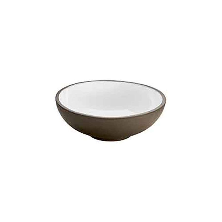 Playground ReNew Stoneware White Round Bowl 17x6.5cm 70cl 24.75oz Pack of 6