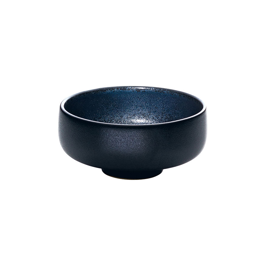 Playground Nara Stoneware Black Round Bowl 12x5.6cm 33cl Pack of 6