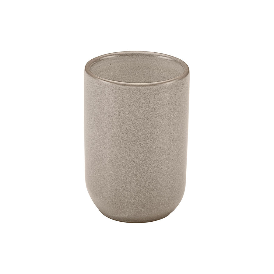 Playground Elements Stoneware Sand Round Handleless Mug 10.5x7.2cm 38cl 13.25oz Pack of 6