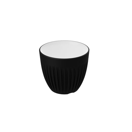 Dalebrook Talon Melamine Noir Black Round Teacup 6oz 180ml