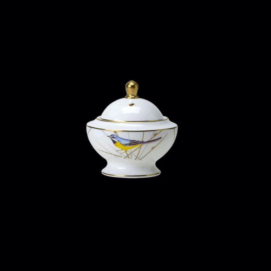 Willaim Edwards Reed Bone China White Round Covered Sugar Bowl 11.5cm 9oz Pack of 12