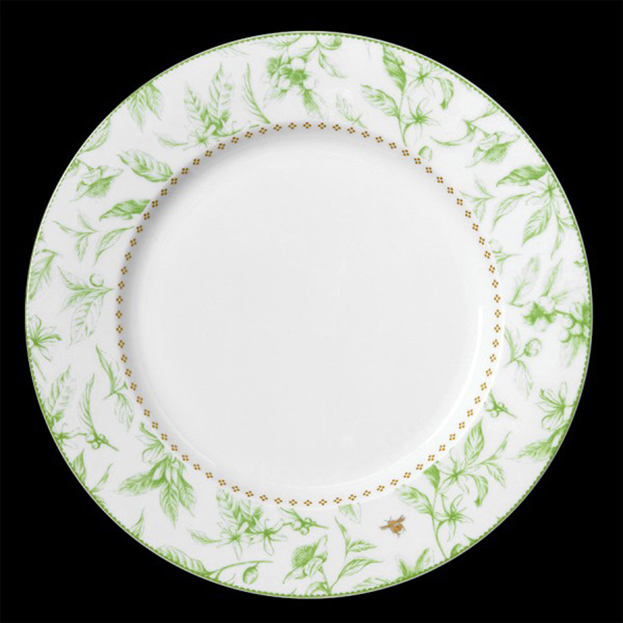 William Edwards Hive Bone China Green Round V2 Plate 30cm 11.75in Pack of 12