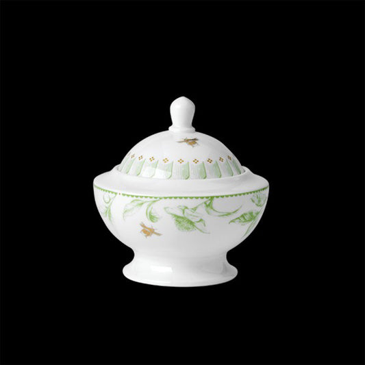 William Edwards Hive Bone China White Round Covered Sugar Bowl 25cl 9oz Pack of 12