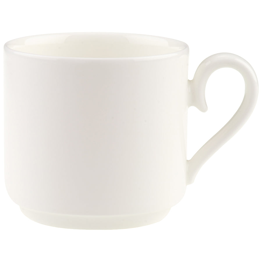 Villeroy & Boch Stella Hotel White Bone China Stacking Cup 22cl Pack of 6