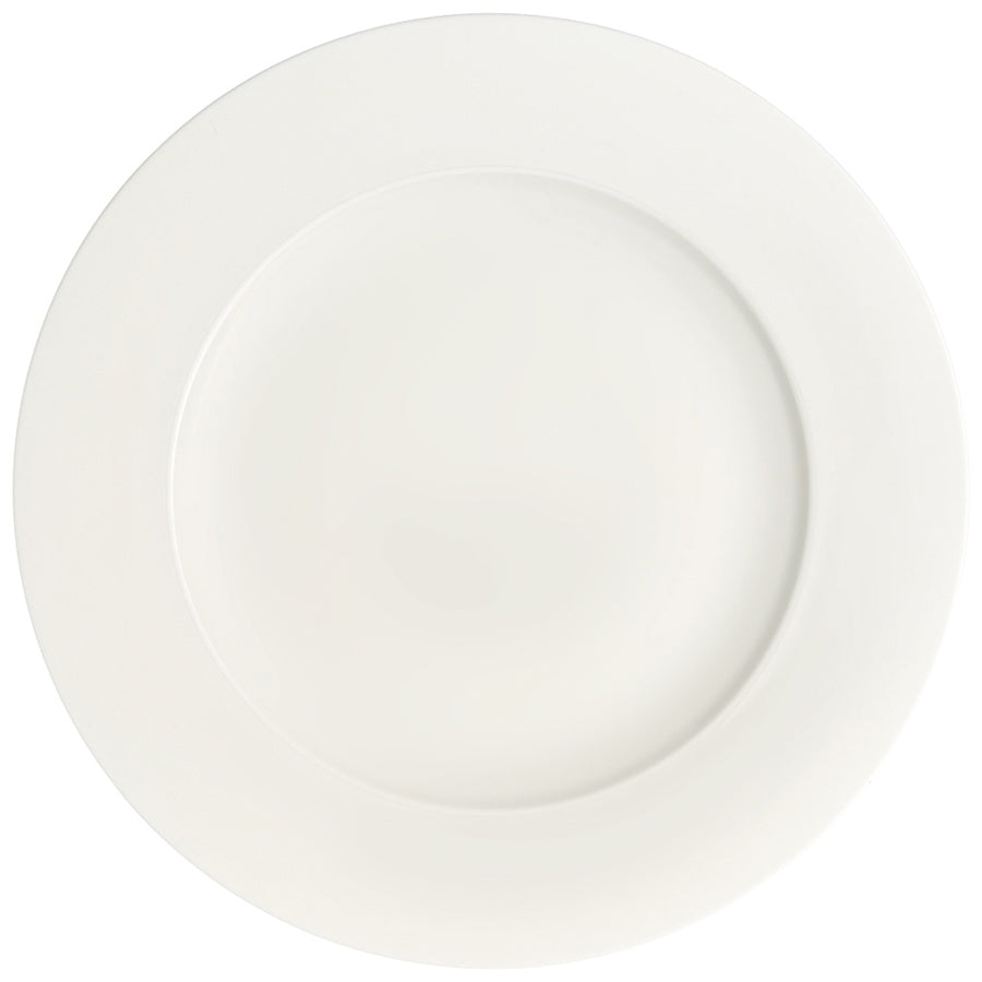 Villeroy & Boch Stella Hotel White Bone China Round Buffet Plate 30cm Pack of 3