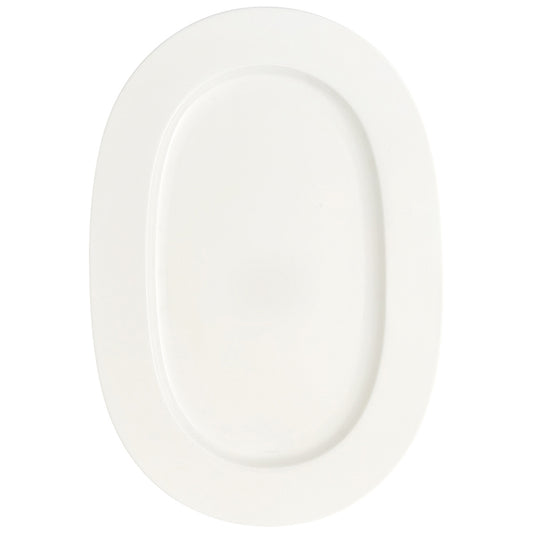 Villeroy & Boch Stella Hotel White Bone China Oval Pickle Dish 20x14cm Pack of 6