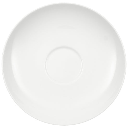 Villeroy & Boch Stella Hotel White Bone China Round Anmut Saucer 15cm Pack of 6