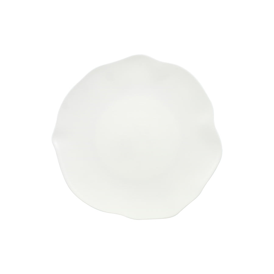 Villeroy & Boch Blossom Hotel White Bone China Round Flat Plate 21cm Pack of 6