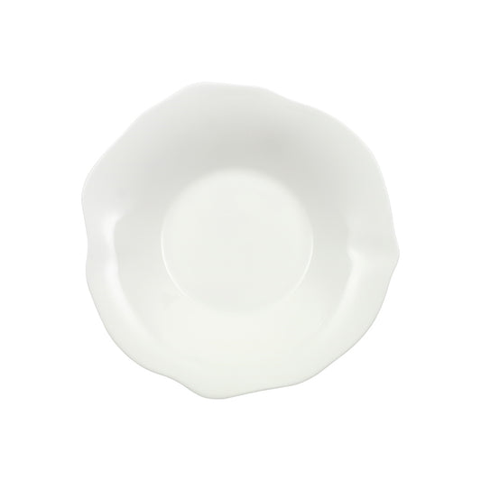 Villeroy & Boch Blossom Hotel White Bone China Round Deep Plate 23cm Pack of 6