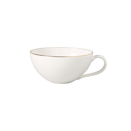 Villeroy & Boch Signature Anmut Gold Bone China Tea Cup 7oz Pack of 6