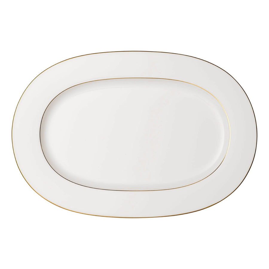 Villeroy & Boch Signature Anmut Gold Bone China Oval Platter 41cm