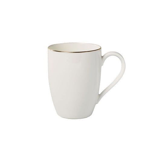 Villeroy & Boch Signature Anmut Gold Bone China Mug 35cl Pack of 6