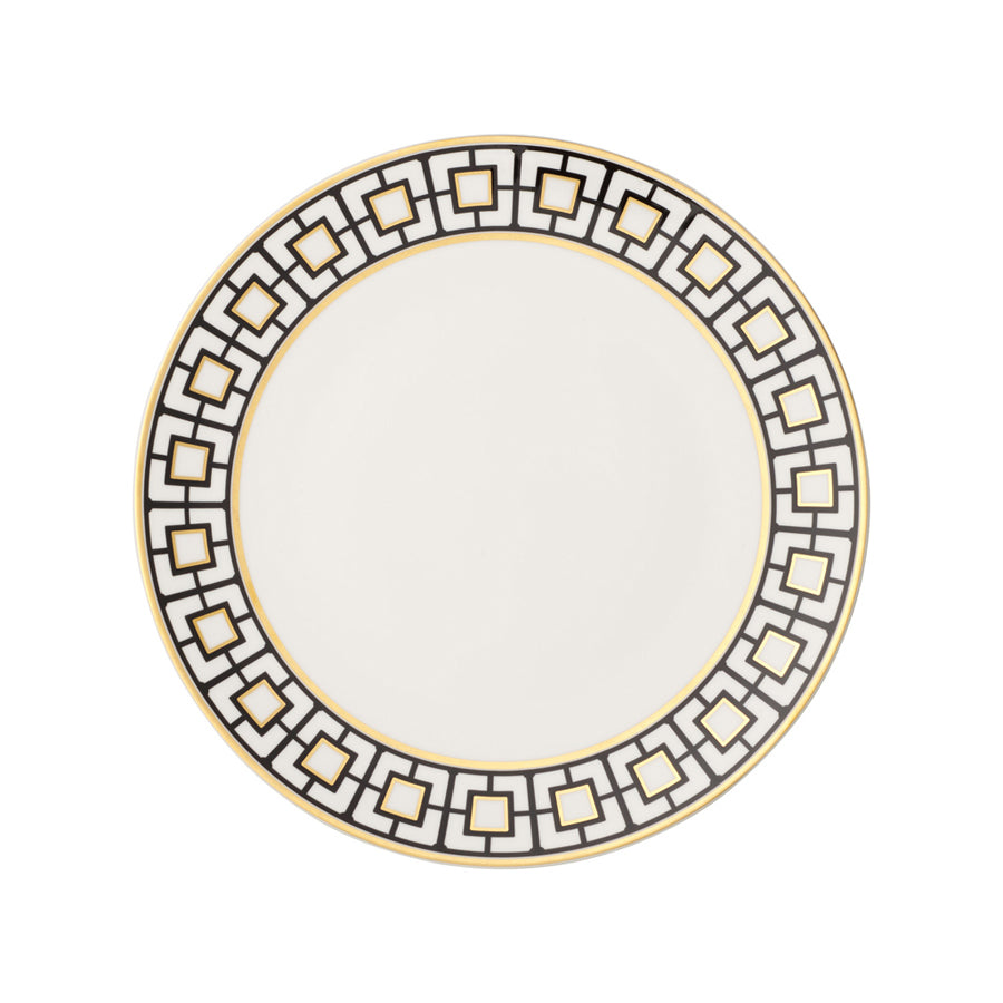 Villeroy & Boch Signature MetroChic White Bone China Round Flat Plate 27.5cm Pack of 6