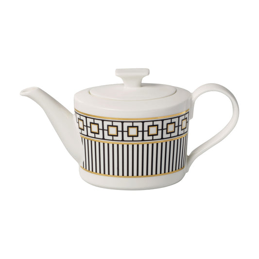 Villeroy & Boch Signature MetroChic White Bone China Coffee/Teapot 1.2ltr