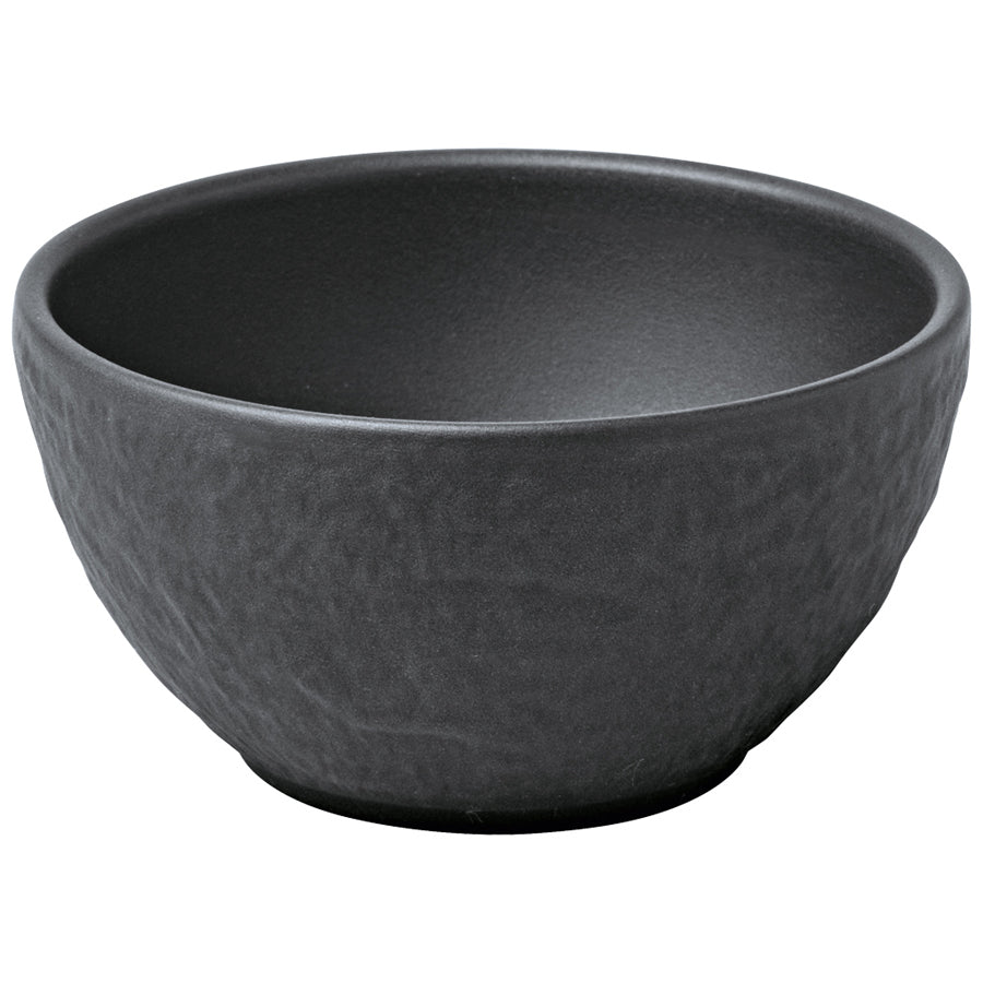 Villeroy & Boch The Rock Porcelain Black Shale Round Bowl 7.7cm 10cl Pack of 6