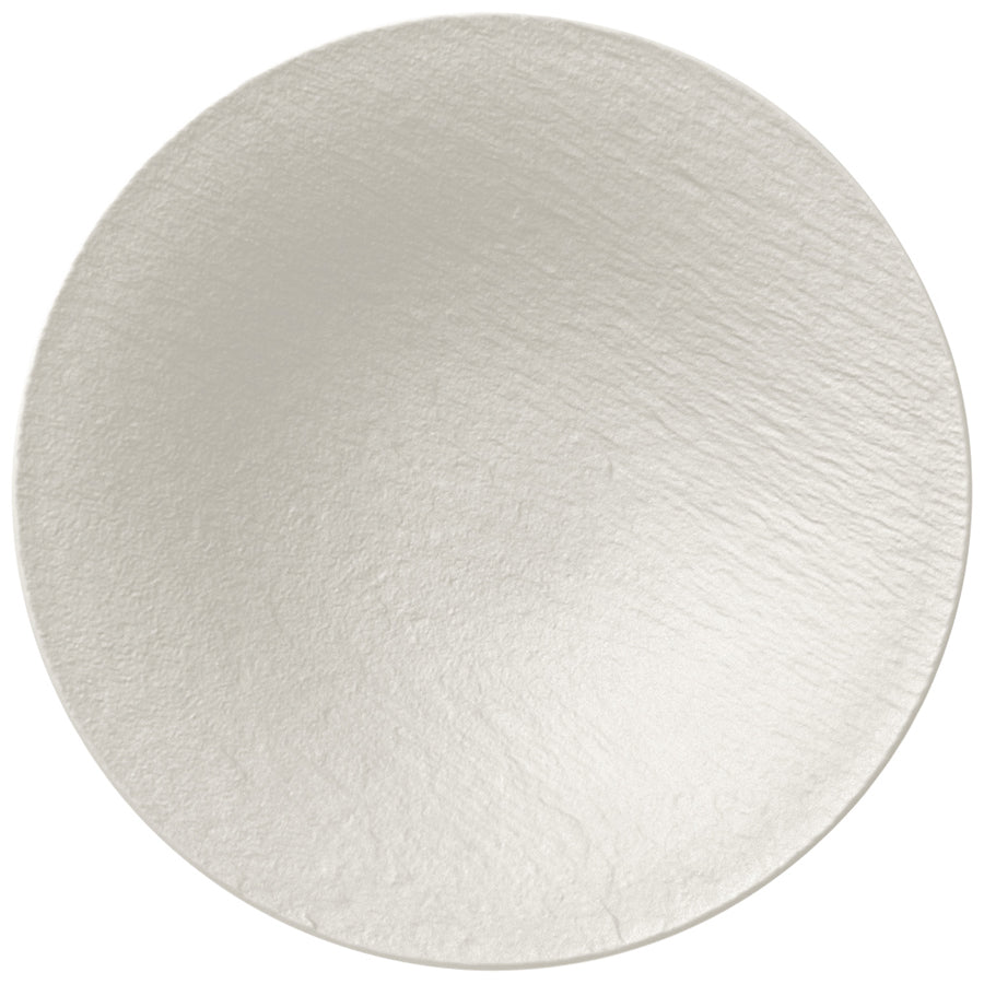 Villeroy & Boch The Rock White Glacier Porcelain Round Deep Coupe Plate 29cm Pack of 6