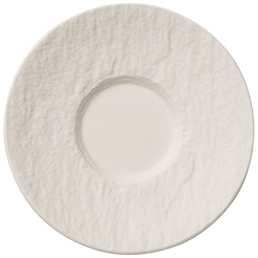 Villeroy & Boch The Rock White Glacier Porcelain Round Saucer 12cm Pack of 6