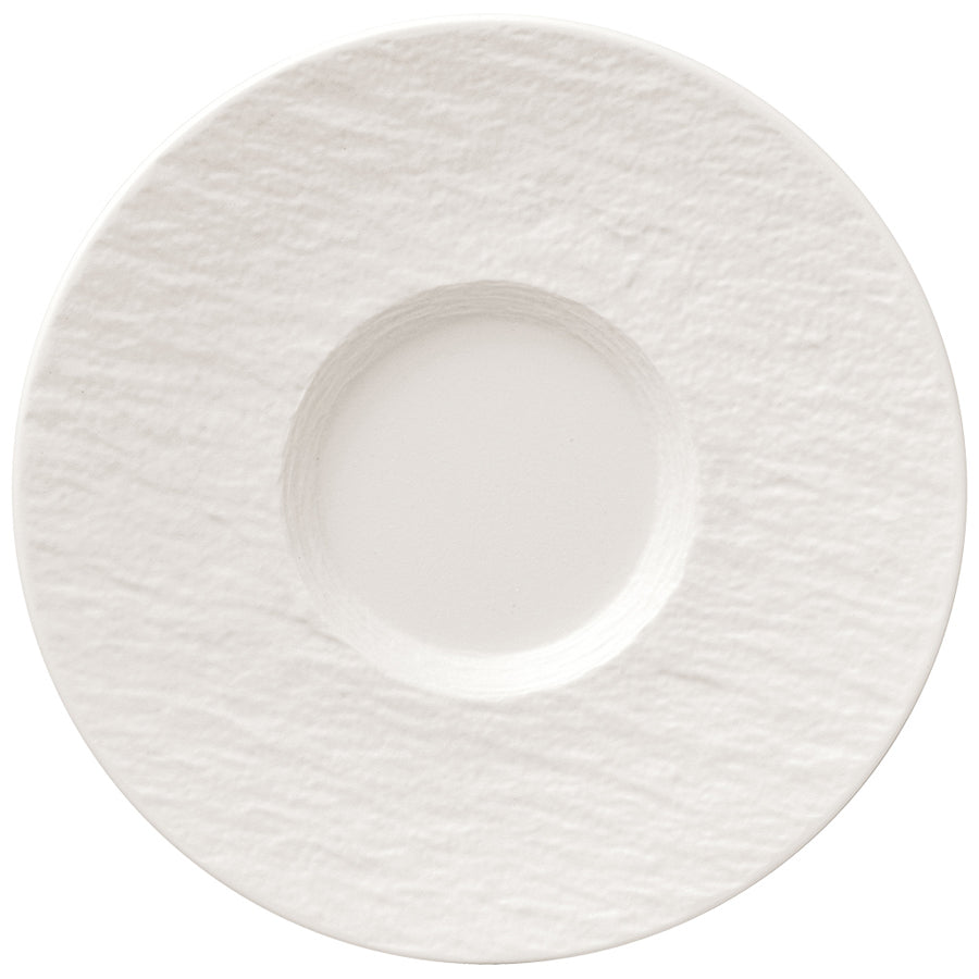 Villeroy & Boch The Rock White Glacier Porcelain Round Saucer 15.5cm Pack of 6