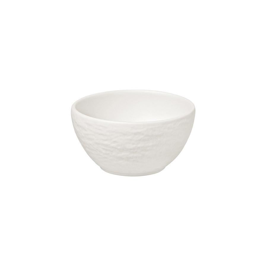 Villeroy & Boch The Rock White Glacier Porcelain Round Bowl 7.7cm 10cl Pack of 6