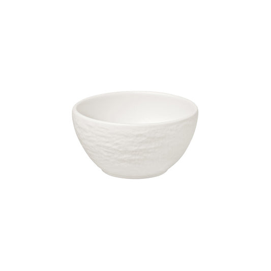 Villeroy & Boch The Rock White Glacier Porcelain Round Bowl 7.7cm 10cl Pack of 6