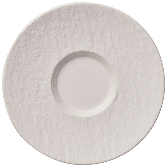 Villeroy & Boch The Rock White Glacier Porcelain Round Saucer 17cm Pack of 6