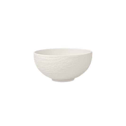 Villeroy & Boch Manufacture White Glacier Porcelain Round Soup Bowl 12.7cm Pack of 4