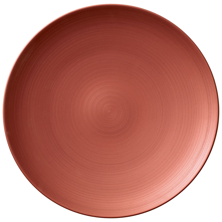 Villeroy & Boch Copper Glow Porcelain Round Flat Coupe Plate 29cm Pack of 6