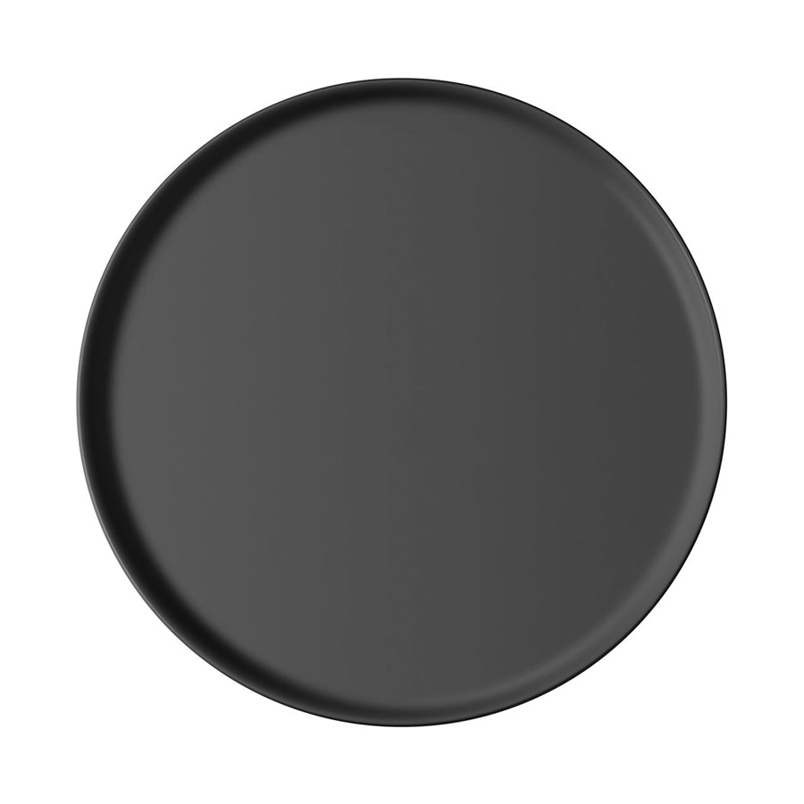 Villeroy & Boch Iconic Black Porcelain Round Universal Plate 23.8cm Pack of 6