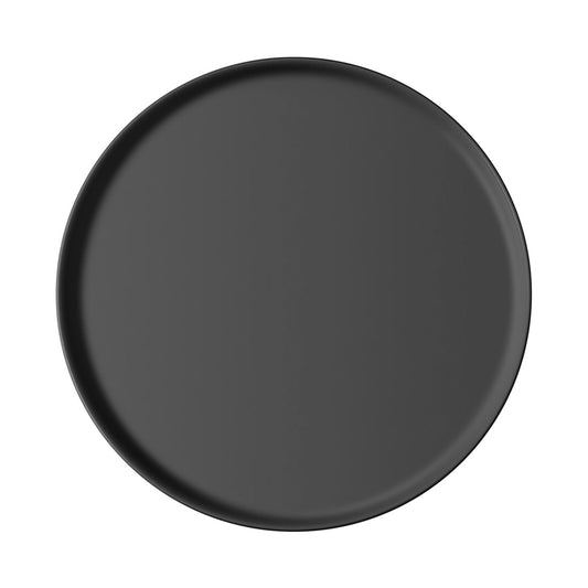 Villeroy & Boch Iconic Black Porcelain Round Universal Plate 23.8cm Pack of 6