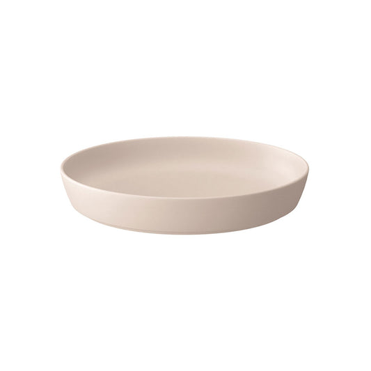 Villeroy & Boch Iconic Beige Porcelain Round Bowl 21.5cm Pack of 6