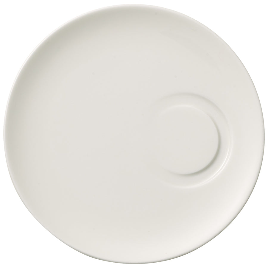 Villeroy & Boch Stella Cosmo White Bone China Round Espresso Saucer 14cm Pack of 6