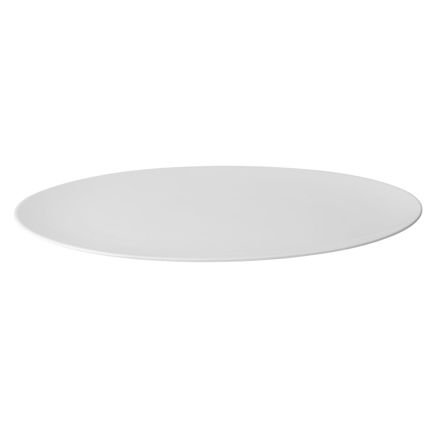 Villeroy & Boch Stella Cosmo White Bone China Oval Flat Coupe Plate 34.1x22.8cm Pack of 6