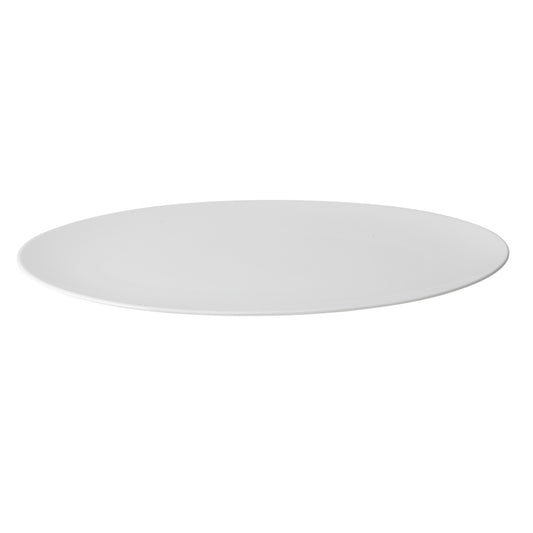 Villeroy & Boch Stella Cosmo White Bone China Oval Flat Coupe Plate 34.1x22.8cm Pack of 6