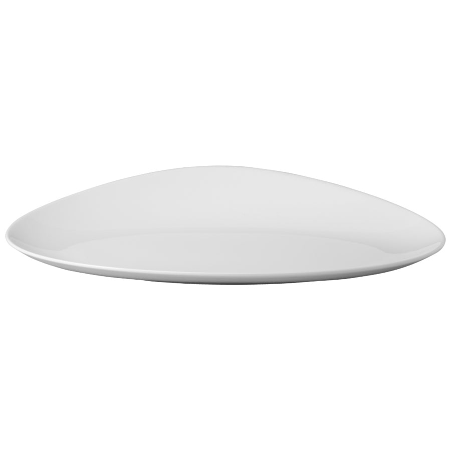 Villeroy & Boch Stella Cosmo White Bone China Oval Coupe Plate 34x22.6cm Pack of 6