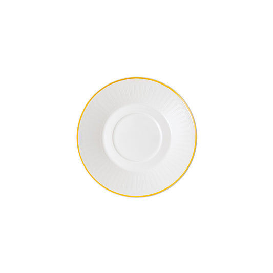 Villeroy & Boch Signature Château Septfontaines White Bone China Coffee Saucer 15.6cm Pack of 6