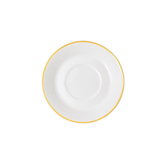 Villeroy & Boch Signature Château Septfontaines White Bone China Espresso Saucer 12.6cm Pack of 6