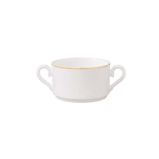 Villeroy & Boch Signature Château Septfontaines White Bone China Stacking Soup Cup 27cl Pack of 6