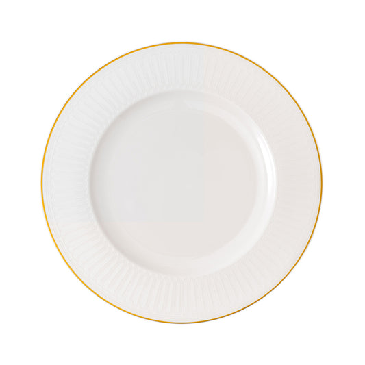 Villeroy & Boch Signature Château Septfontaines White Bone China Round Flat Plate 29.2cm Pack of 6