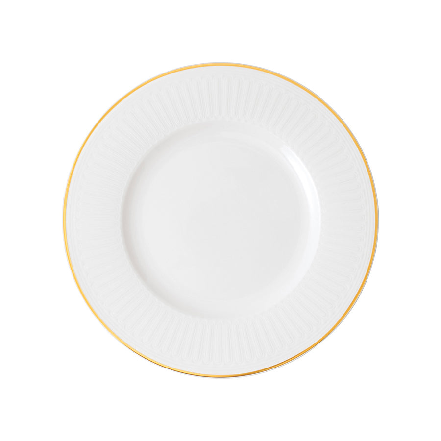 Villeroy & Boch Signature Château Septfontaines White Bone China Round Salad Plate 22.5cm Pack of 6