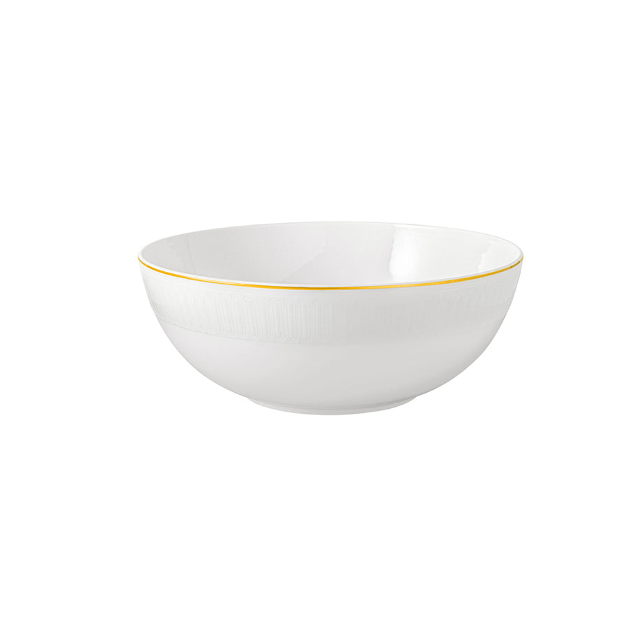 Villeroy & Boch Signature Château Septfontaines White Bone China Round Salad Bowl 23cm