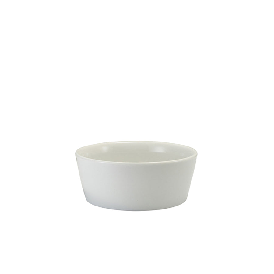 Genware Porcelain Conical Round Salad Bowl 16cm 75cl 26oz Pack of 6