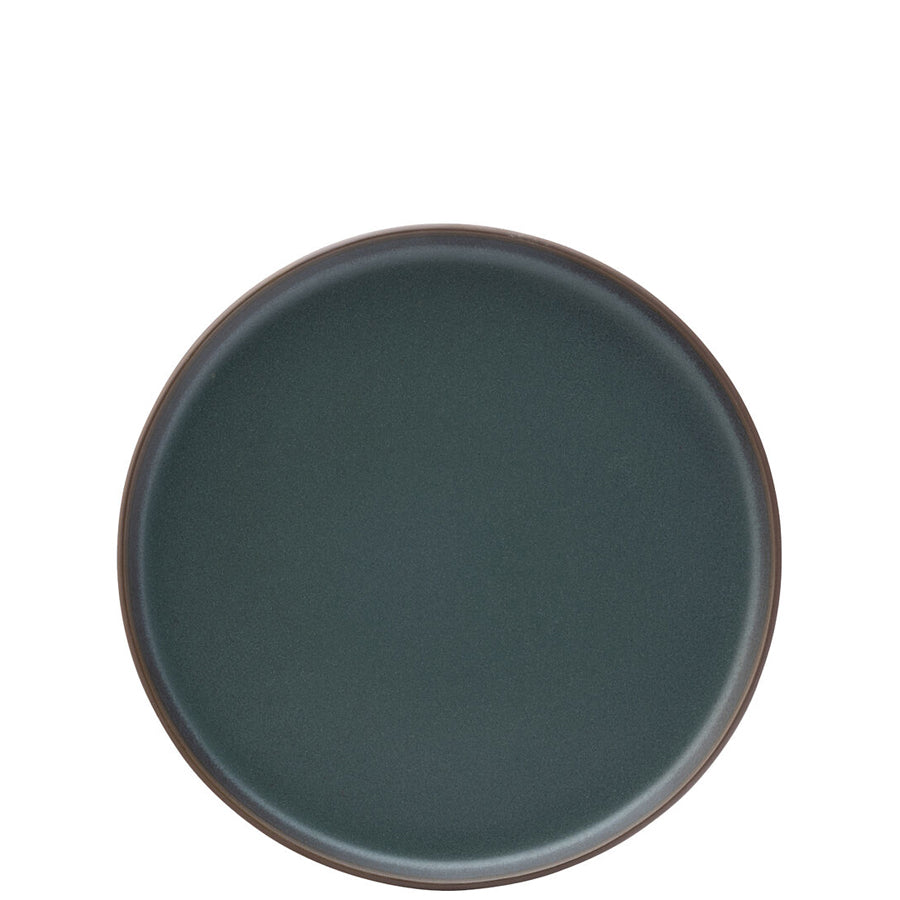 Utopia Scout Ceramic Grey Round Plate 20.5cm Pack of 6